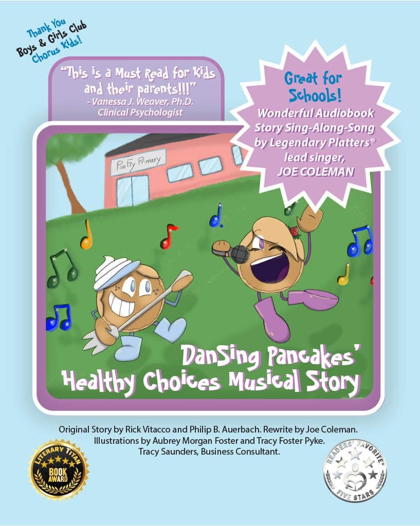 The DanSing Pancakes book — front cover