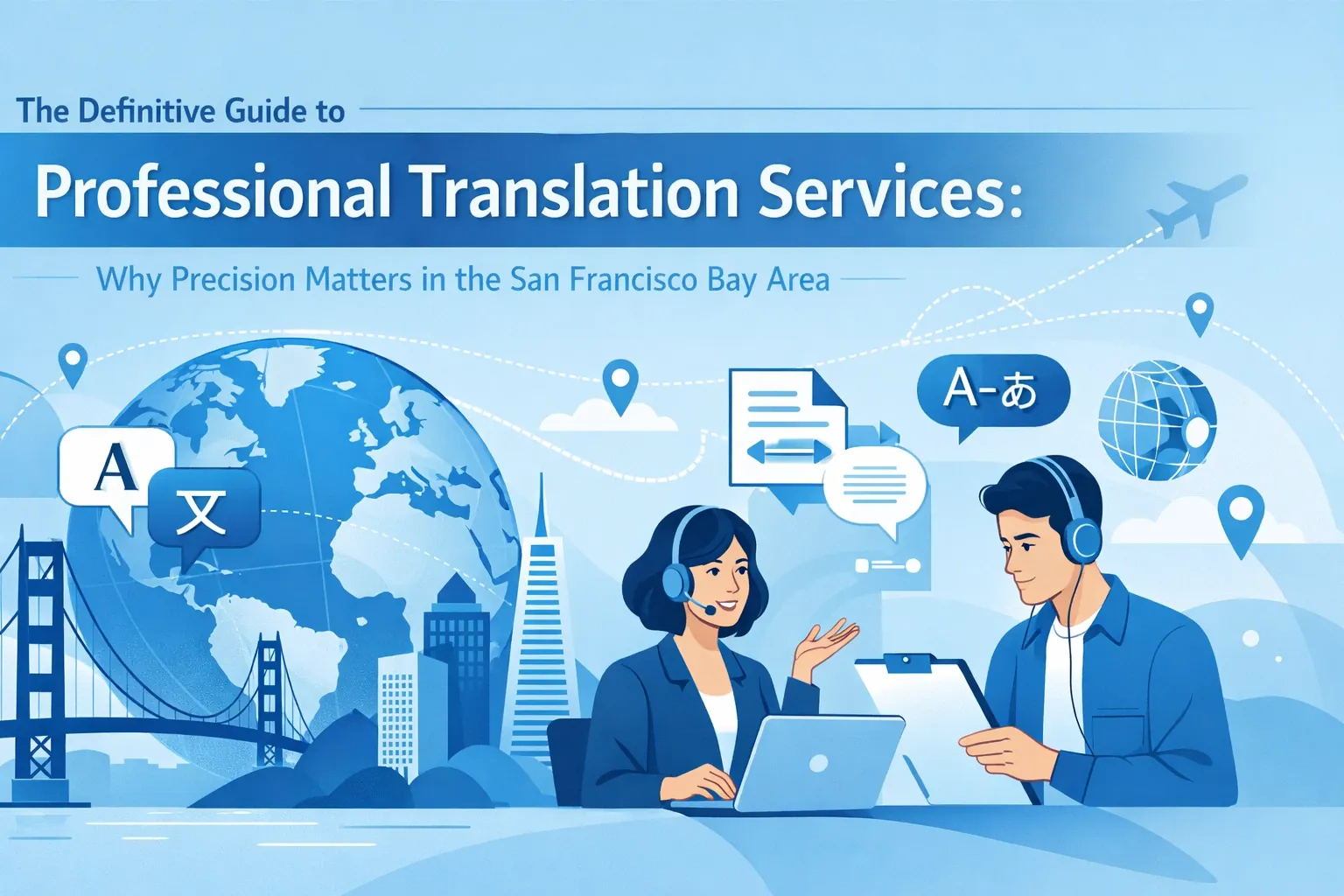 The Definitive Guide to Professional Translation Services: Why Precision Matters in the San Fran- cisco Bay Area
