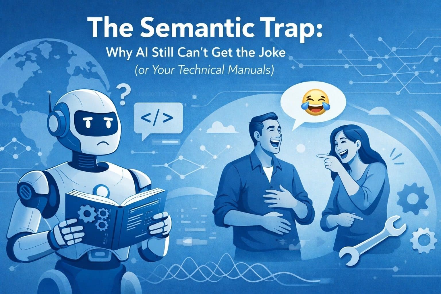 The Semantic Trap: Why AI Still Can’t Get the Joke (or Your Technical Manuals)