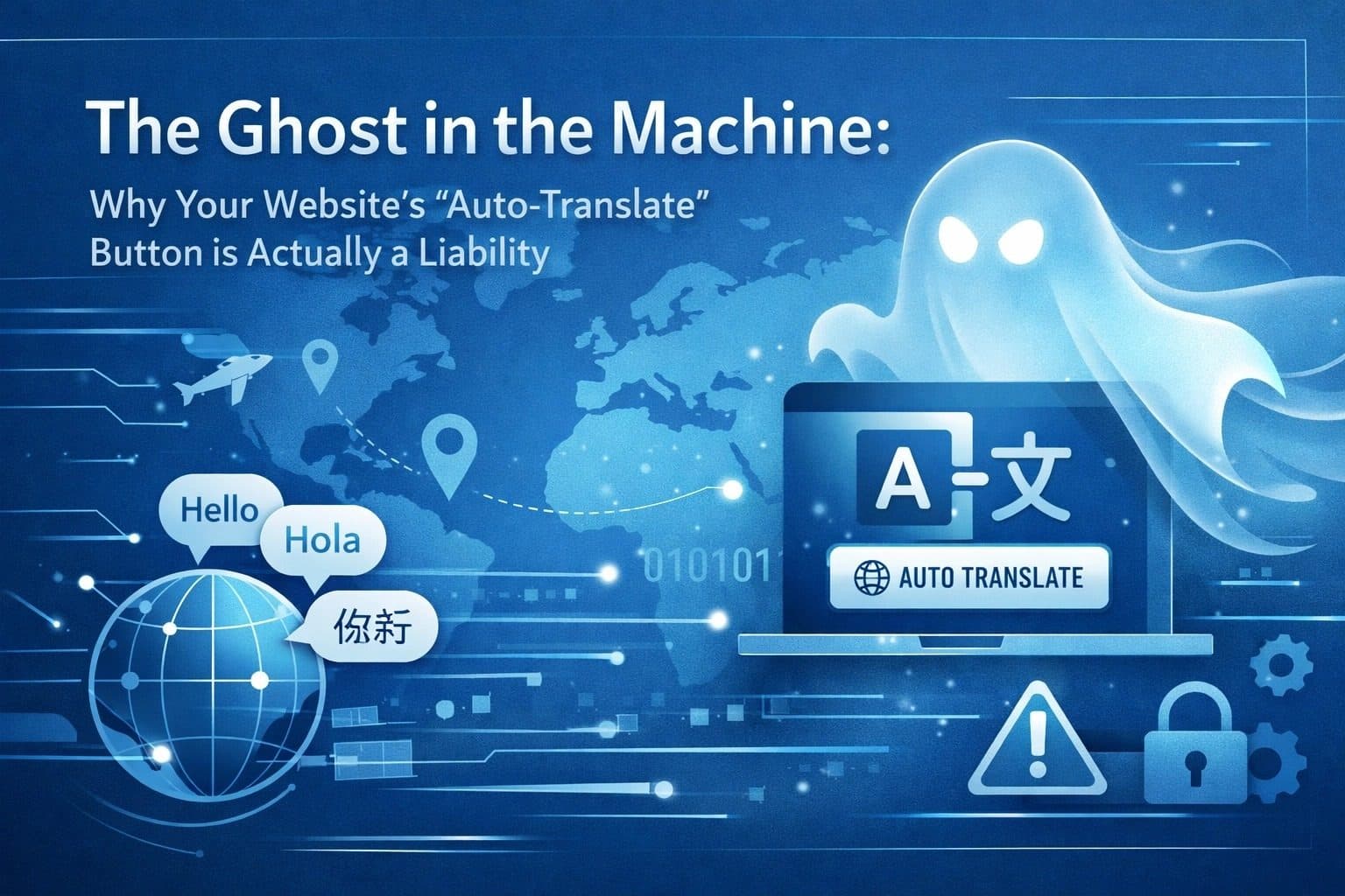 The Ghost in the Machine: Why Your Website’s “Auto-Translate” Button is Actually a Liability