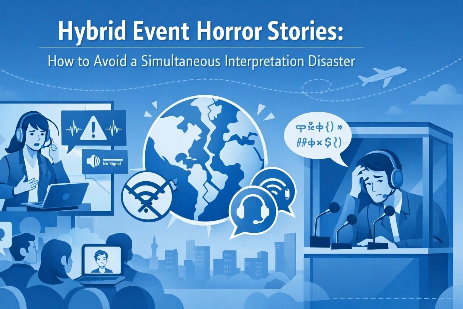 Hybrid Event Horror Stories: How to Avoid a Si- multaneous Interpretation Disaster