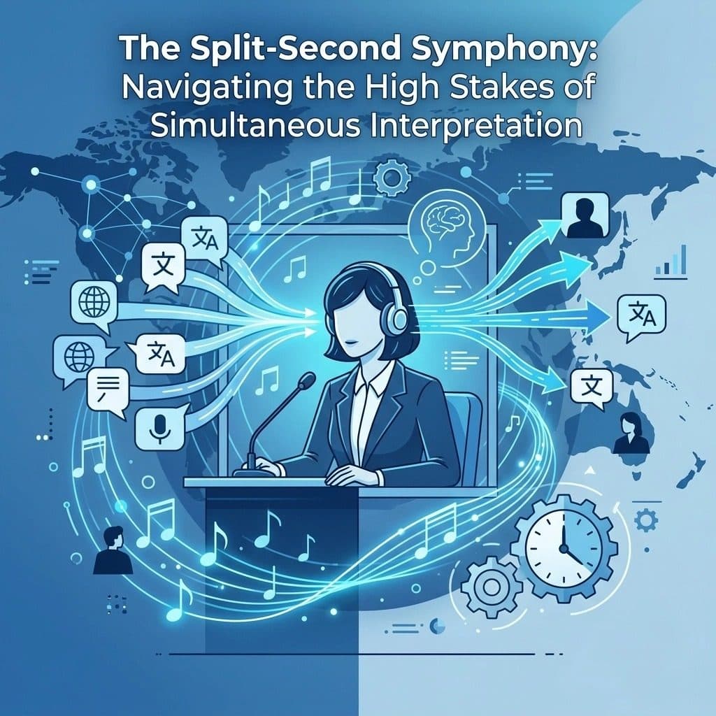 The Split-Second Symphony: Navigating the High Stakes of Simultaneous Interpretation