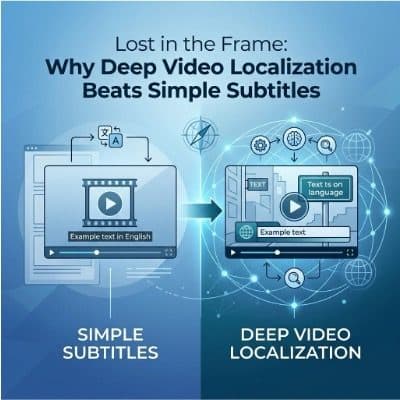 Lost in the Frame: Why Deep Video Localization Beats Simple Subtitles