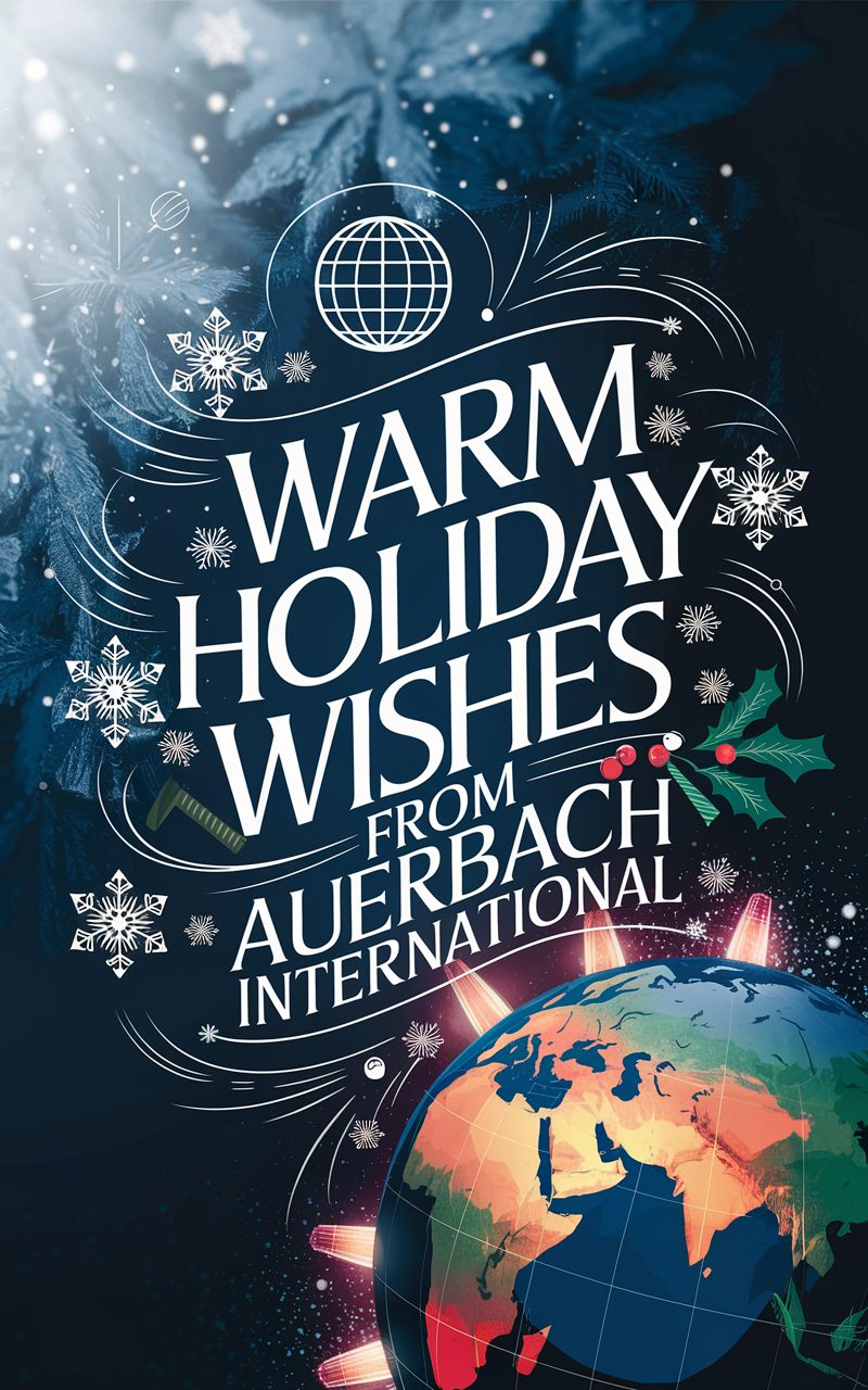 Holiday Greetings from Auerbach International