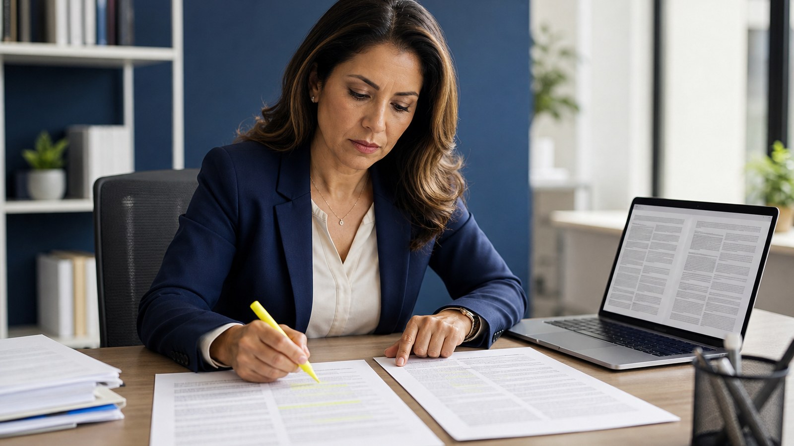 Linguist performing back-translation quality review on a regulatory submission document